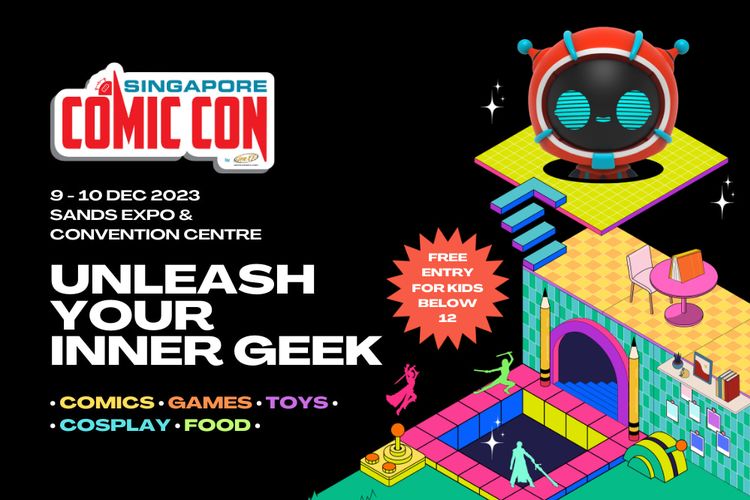 Singapore Comic Con 2023 Banner