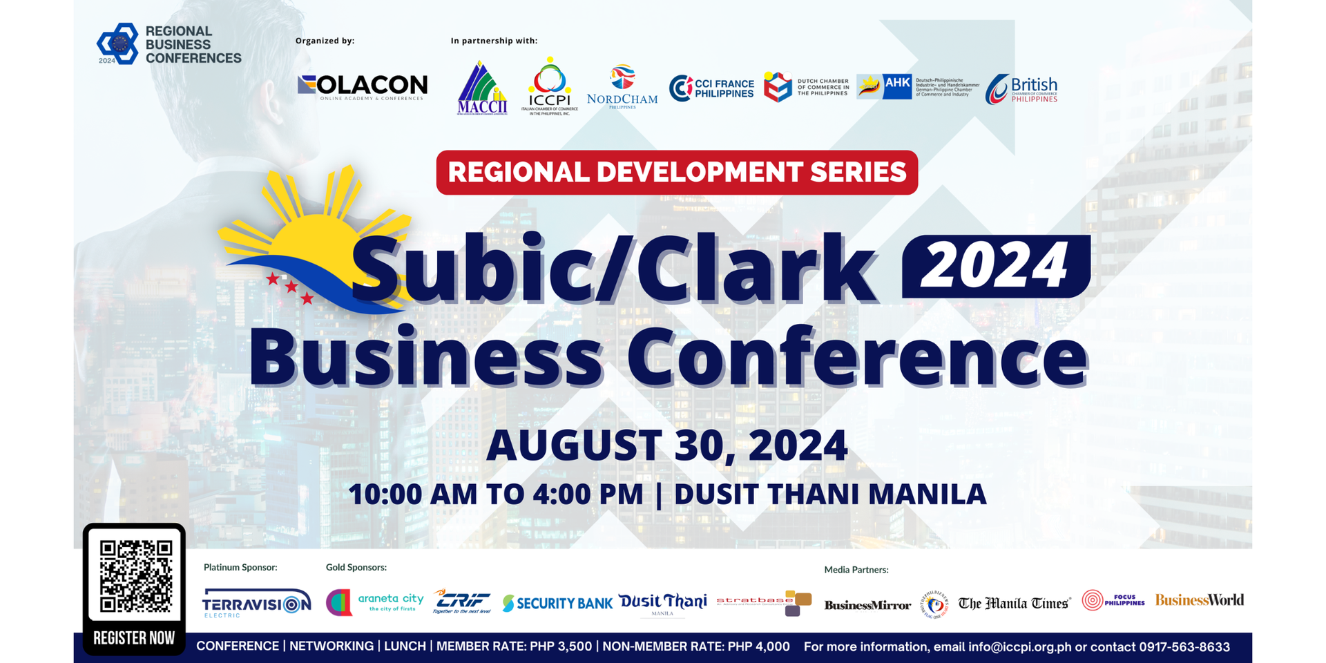 Subic-Clark Business Conference banner