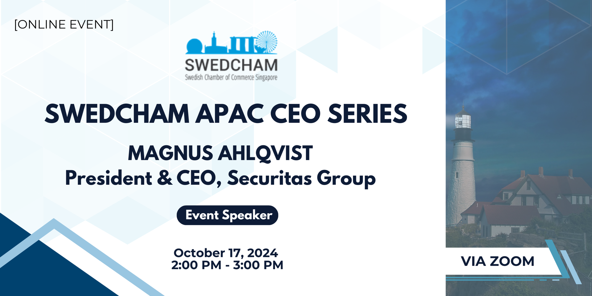 Swedcham apac ceo series banner
