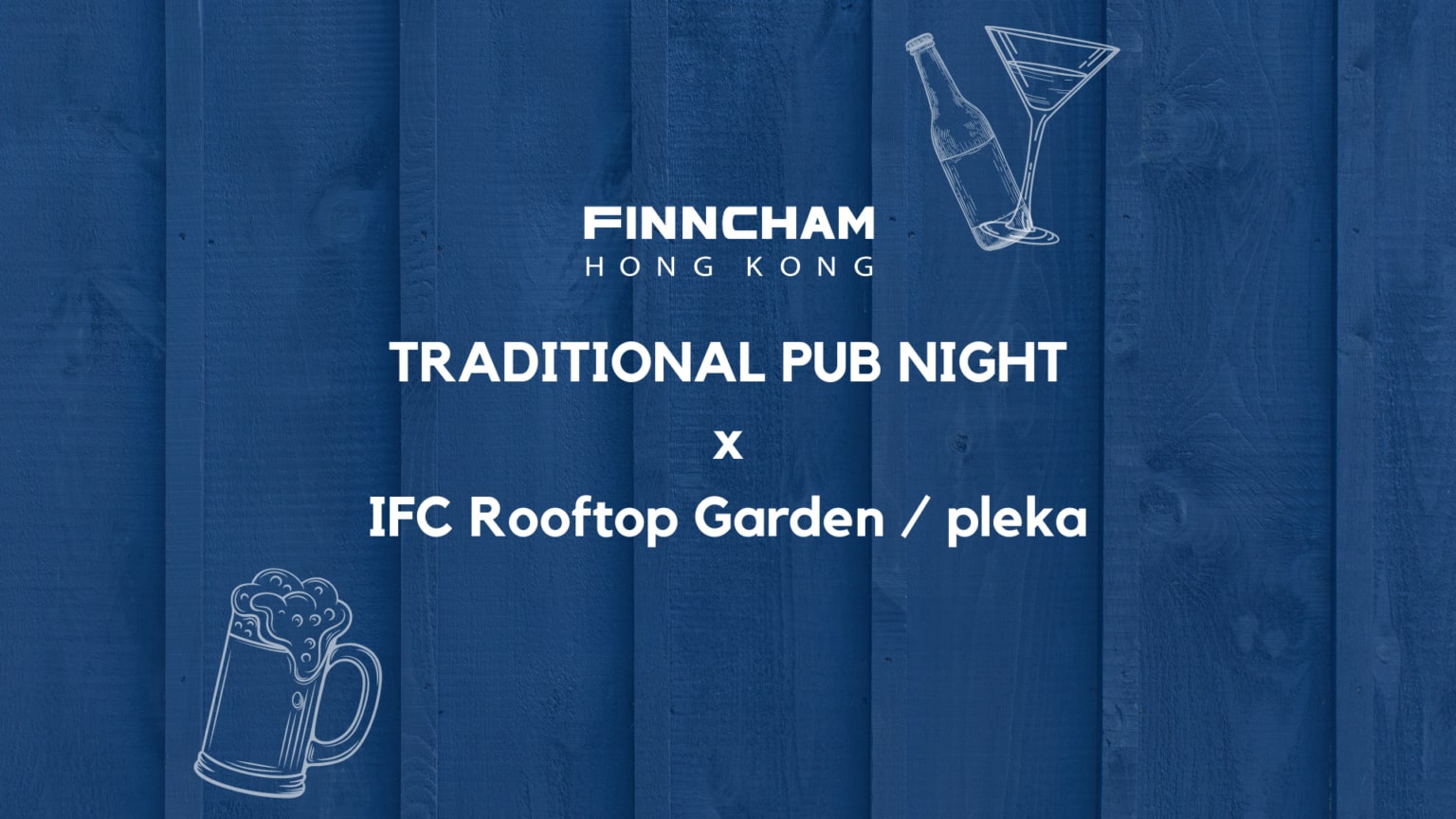 hong kong pub night banner