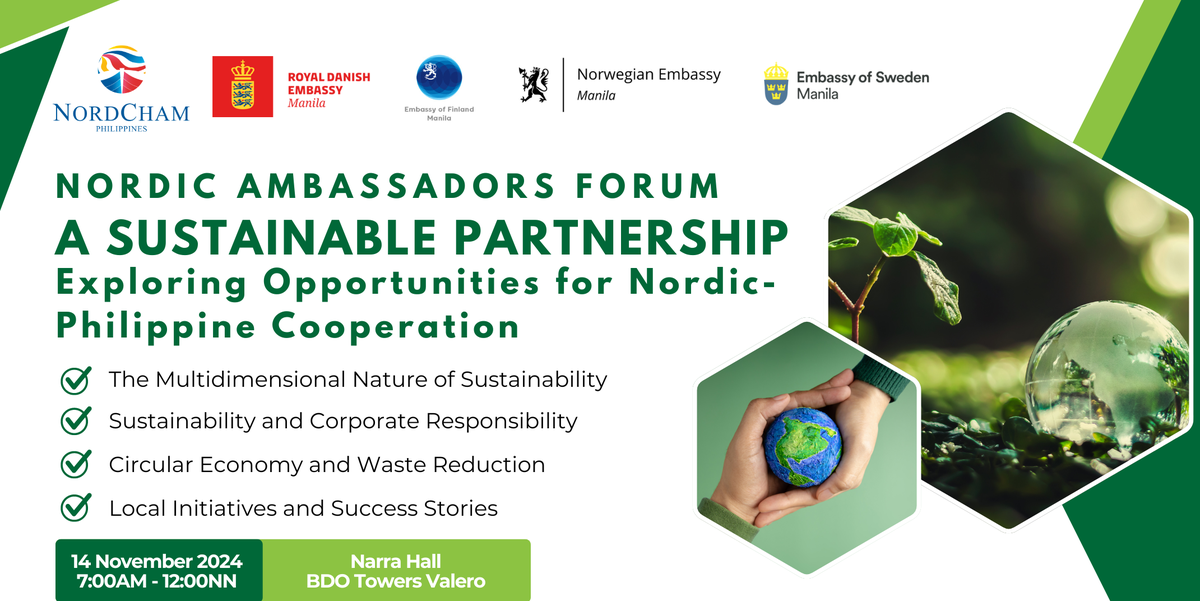 nordic ambassadors forum banner