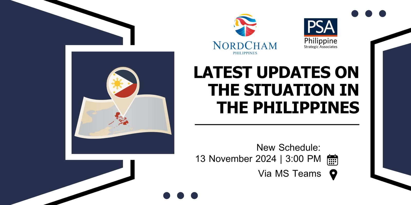 LATEST UPDATES ON THE SITUATION IN THE PHILIPPINES WITH PSA | NOVEMBER