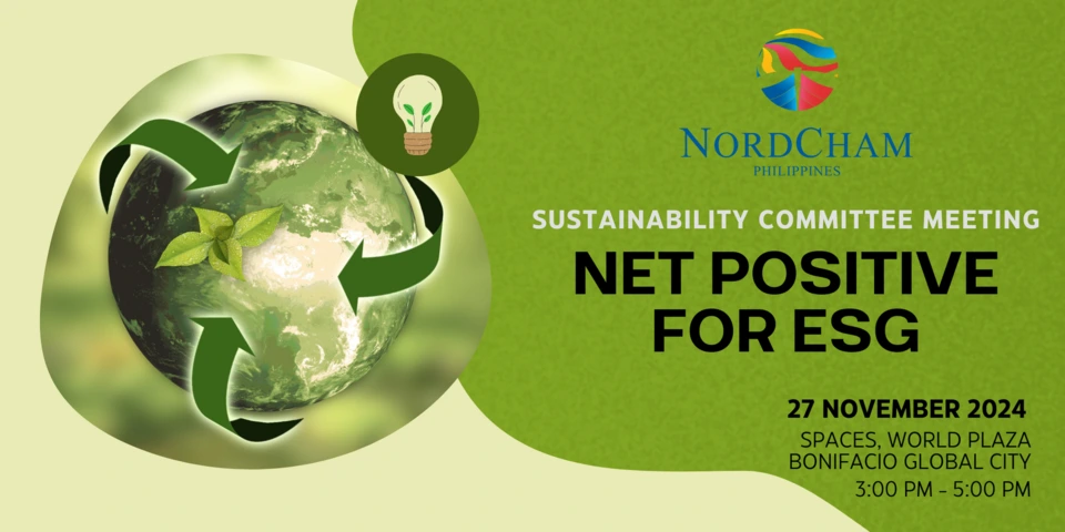 Sustainability Committee Meeting in November banner