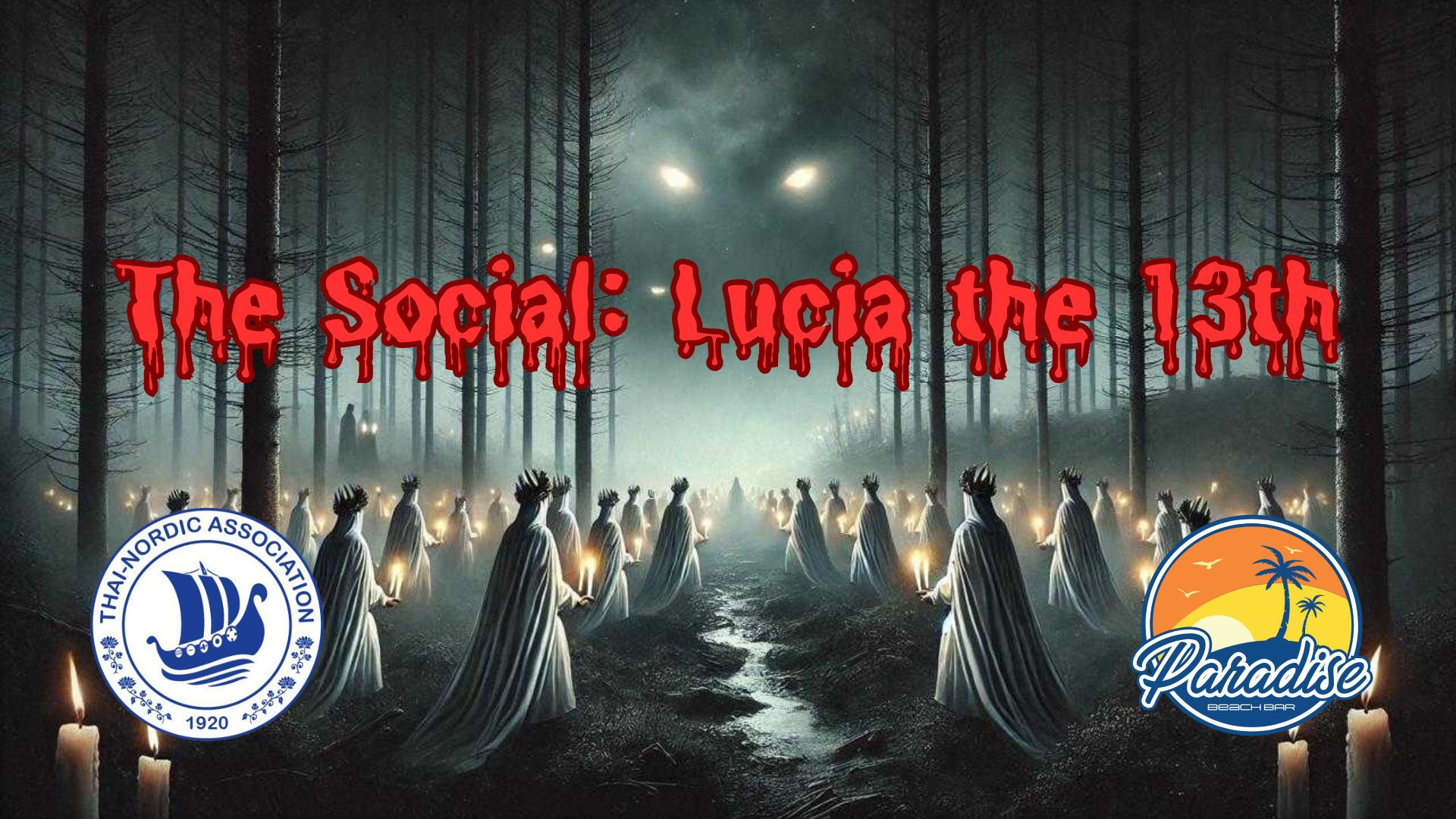 TNA the social lucia event banner