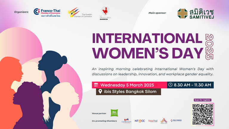 international womens day franco thai cc evetn banner