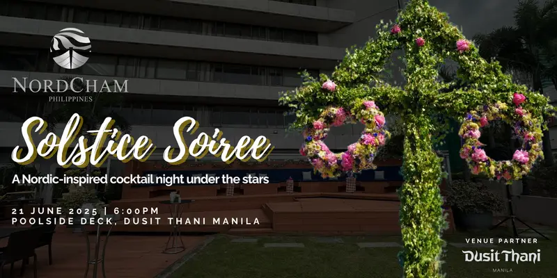 solstice soiree event banner