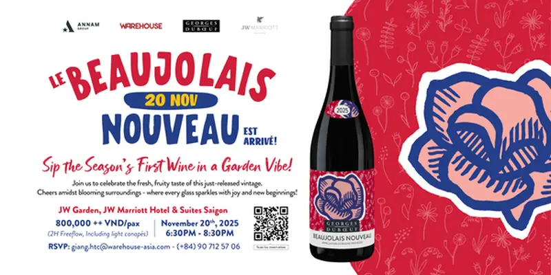 Beaujolais Nouveau event banner