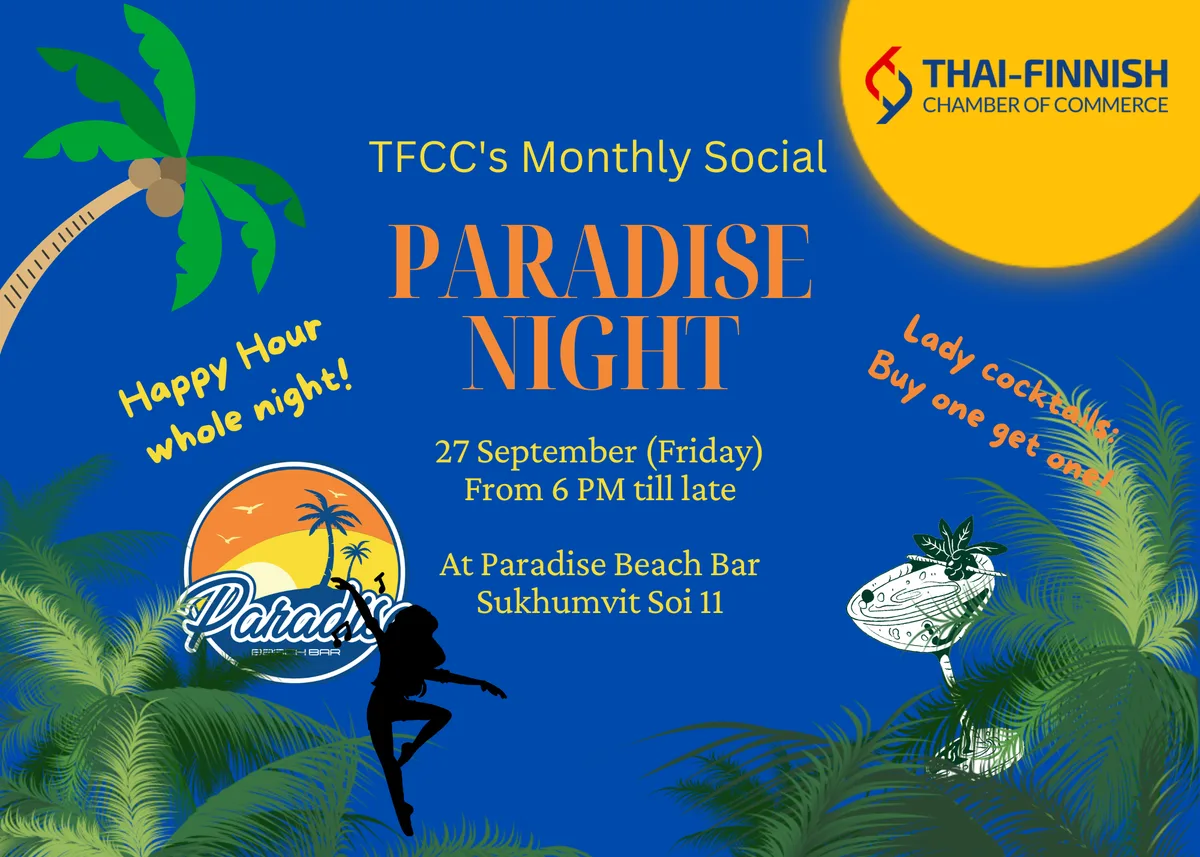 Monthly Social: Paradise Night
