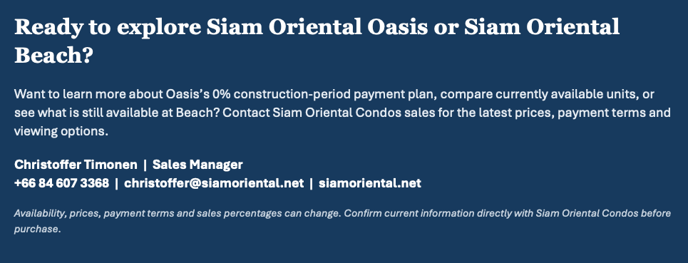info about siam oriental condos