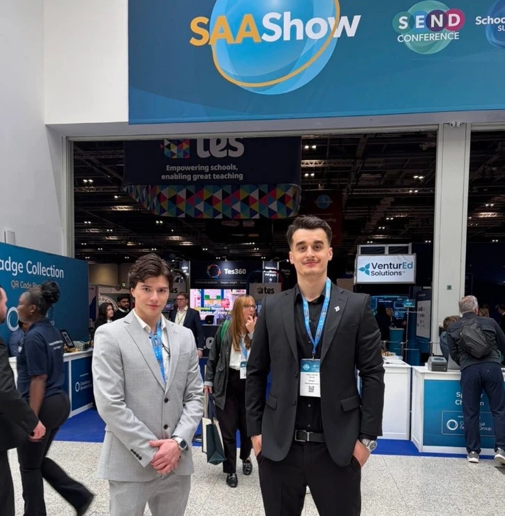 TBS Education representatives at an international education event
